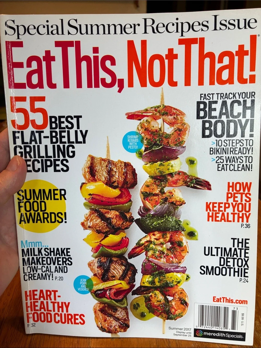 Lot of 2 healthy cooking recipe magazines